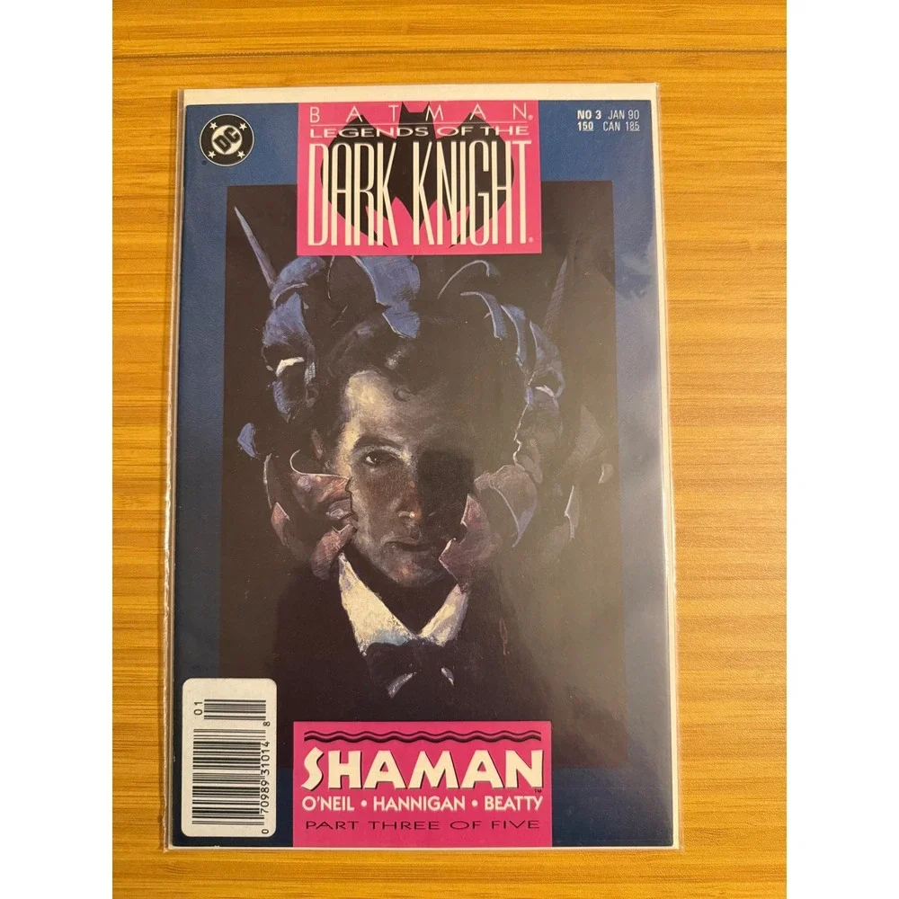 Batman Legends of the Dark Knight Comic Book Issue 3 January 1990 Shaman